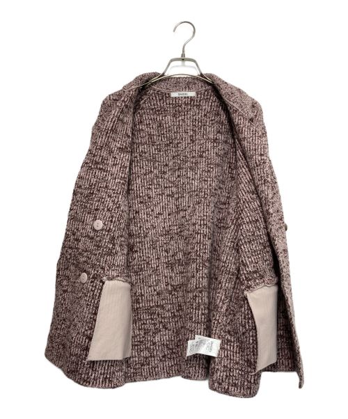 Snidel（スナイデル）Snidel (スナイデル) ニットジャケット ピンク サイズ:FREEの古着・服飾アイテム