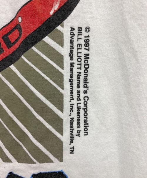 KUDZU（クズ）KUDZU (クズ) ［古着］90'sプリントTシャツ ホワイト サイズ:Mの古着・服飾アイテム