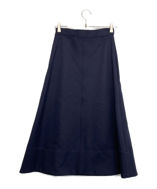 MADISON BLUE（マディソンブルー）MADISON BLUE (マディソンブルー) TRAPAZE LONG SKIRT ネイビー サイズ:XSの古着・服飾アイテム