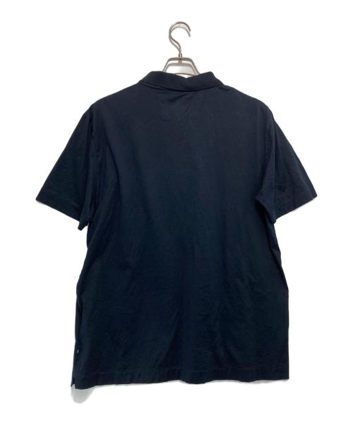 BOSS（ボス）BOSS (ボス) ジップネック ポロシャツ ネイビー サイズ:XLの古着・服飾アイテム