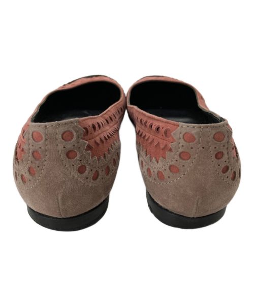 HERMES（エルメス）HERMES (エルメス) フラットパンプス ピンク サイズ:34の古着・服飾アイテム