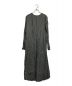 CITYSHOP（シティショップ）の古着「STRIPE KAFTAN DRESS」｜グレー