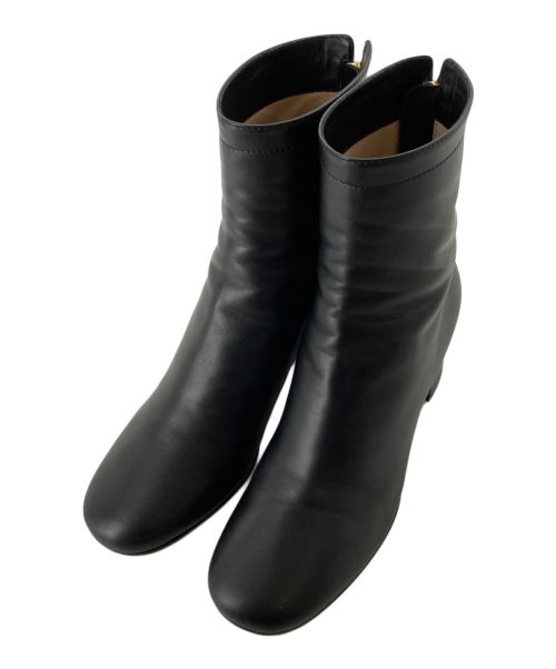 Gianvito Rossi（ジャンヴィト ロッシ）Gianvito Rossi (ジャンヴィト・ロッシ) BELLAMY 60/ジップブーツ ブラック サイズ:39の古着・服飾アイテム