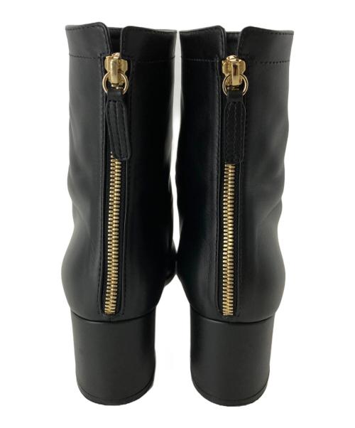 Gianvito Rossi（ジャンヴィト ロッシ）Gianvito Rossi (ジャンヴィト・ロッシ) BELLAMY 60/ジップブーツ ブラック サイズ:39の古着・服飾アイテム