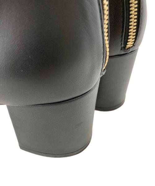 Gianvito Rossi（ジャンヴィト ロッシ）Gianvito Rossi (ジャンヴィト・ロッシ) BELLAMY 60/ジップブーツ ブラック サイズ:39の古着・服飾アイテム