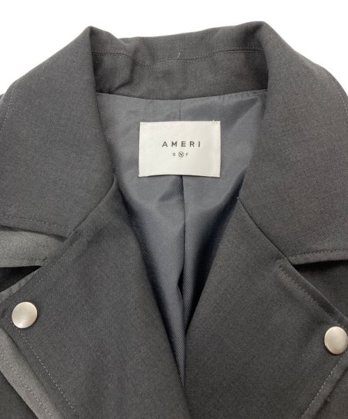 Ameri VINTAGE（アメリヴィンテージ）Ameri VINTAGE (アメリヴィンテージ) RIDERS DETAIL COAT/ライダーストレンチコート グレー サイズ:Mの古着・服飾アイテム