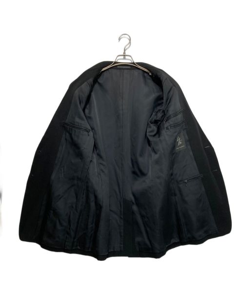 Y'S YOHJI YAMAMOTO（ワイズ ヨウジヤマモト）Y'S YOHJI YAMAMOTO (ワイズ ヨウジヤマモト) 2Bジャケット ブラック サイズ:3の古着・服飾アイテム