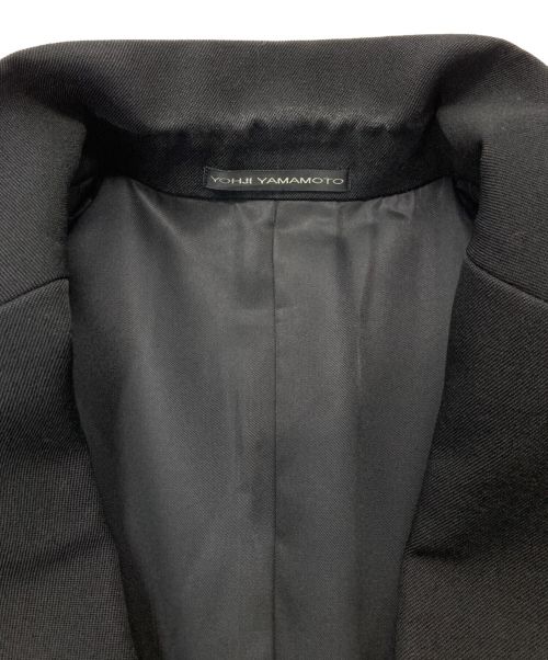 Y'S YOHJI YAMAMOTO（ワイズ ヨウジヤマモト）Y'S YOHJI YAMAMOTO (ワイズ ヨウジヤマモト) 2Bジャケット ブラック サイズ:3の古着・服飾アイテム