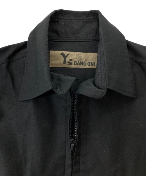 Y's BANG ON!（ワイズバングオン！）Y's BANG ON! (ワイズバングオン！) シャツジャケット ブラック サイズ:2の古着・服飾アイテム