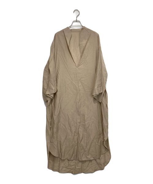 ALEXIA STAM（アリシアスタン）ALEXIA STAM (アリシアスタン) シャツワンピース ベージュ サイズ:FREEの古着・服飾アイテム