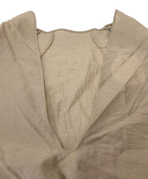 ALEXIA STAM（アリシアスタン）ALEXIA STAM (アリシアスタン) シャツワンピース ベージュ サイズ:FREEの古着・服飾アイテム