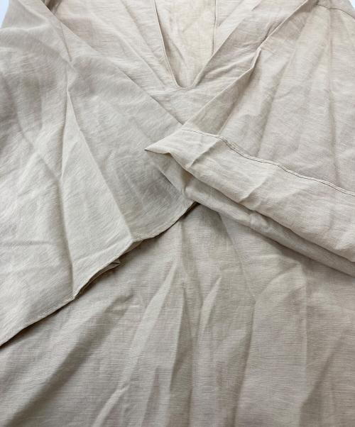 ALEXIA STAM（アリシアスタン）ALEXIA STAM (アリシアスタン) シャツワンピース ベージュ サイズ:FREEの古着・服飾アイテム