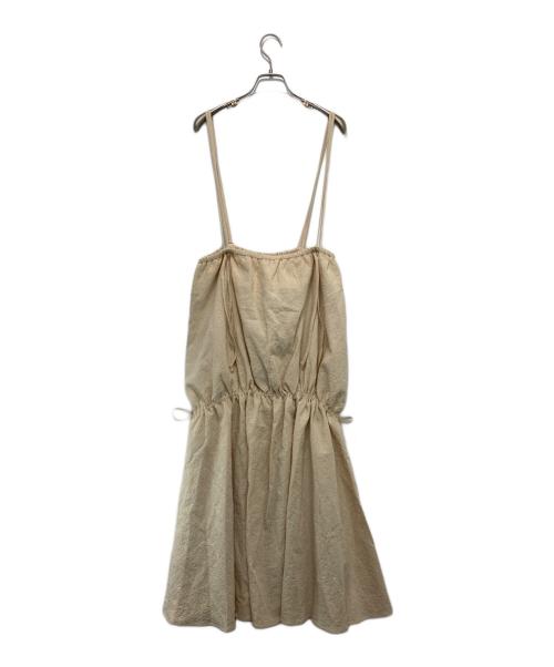 ALEXIA STAM（アリシアスタン）ALEXIA STAM (アリシアスタン) ジャガードドロストワンピース ベージュ サイズ:FREE 未使用品の古着・服飾アイテム