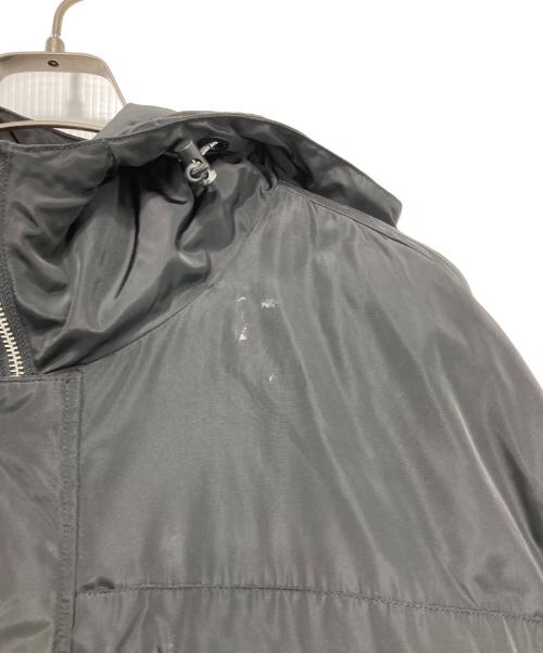 ARMANI EXCHANGE（アルマーニ エクスチェンジ）ARMANI EXCHANGE (アルマーニ エクスチェンジ) フーデッド中綿コート ブラック サイズ:XLの古着・服飾アイテム