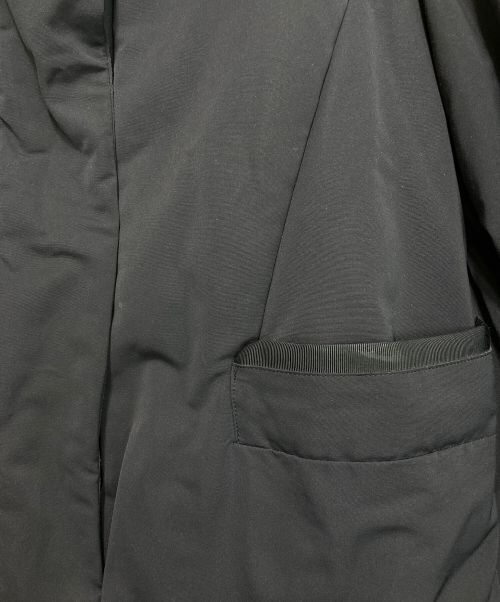 +J（プラスジェイ）+J (プラスジェイ) ハイブリッドダウンジャケット ブラック サイズ:XLの古着・服飾アイテム