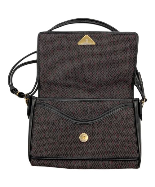 Yves Saint Laurent（イヴサンローラン）Yves Saint Laurent (イヴサンローラン) ショルダーバッグ グレー×ブラック サイズ:-の古着・服飾アイテム