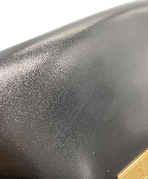 Yves Saint Laurent（イヴサンローラン）Yves Saint Laurent (イヴサンローラン) ショルダーバッグ グレー×ブラック サイズ:-の古着・服飾アイテム