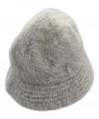 AMI Alexandre Mattiussiアミアレクサンドルマテュッシ）の古着「ブレンドアンゴラ バケットハット」｜グレー