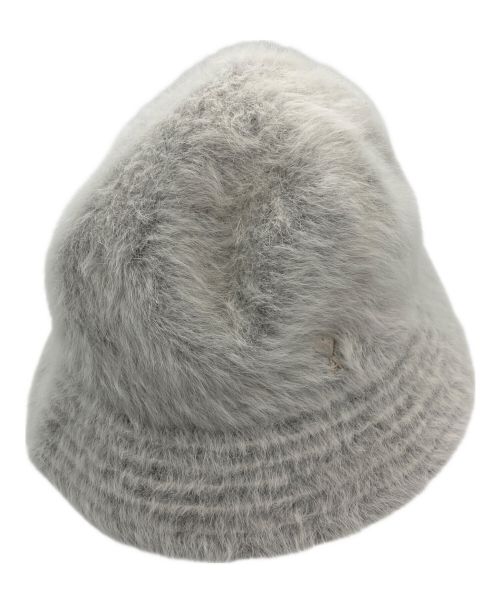 AMI Alexandre Mattiussi（アミアレクサンドルマテュッシ）AMI Alexandre Mattiussi (アミ アレクサンドル マテュッシ) ブレンドアンゴラ バケットハット グレーの古着・服飾アイテム