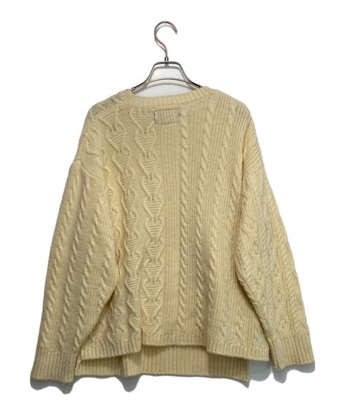 R.H.Vintage（ロンハーマン・ヴィンテージ）R.H.Vintage (ロンハーマン・ヴィンテージ) ケーブルニット ベージュ サイズ:XSの古着・服飾アイテム