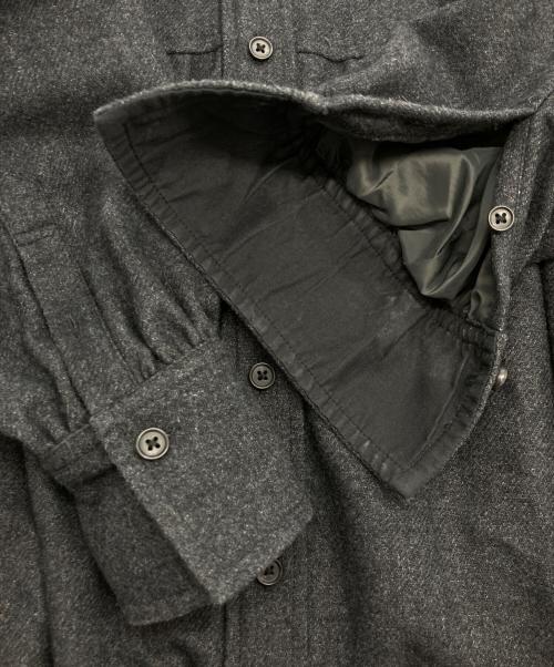 Ron Herman（ロンハーマン）Ron Herman (ロンハーマン) ウール混ティアードシャツワンピース グレー サイズ:XSの古着・服飾アイテム