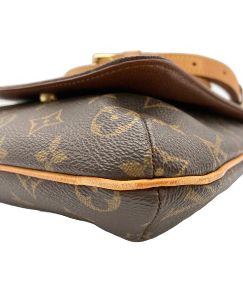 LOUIS VUITTON（ルイ ヴィトン）LOUIS VUITTON (ルイ ヴィトン) ミュゼット・サルサ（廃盤品） ブラウンの古着・服飾アイテム