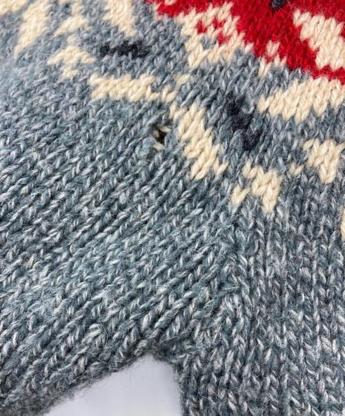 Eddie Bauer（エディーバウアー）Eddie Bauer (エディーバウアー) ノルディックセーター グレー サイズ:Lの古着・服飾アイテム