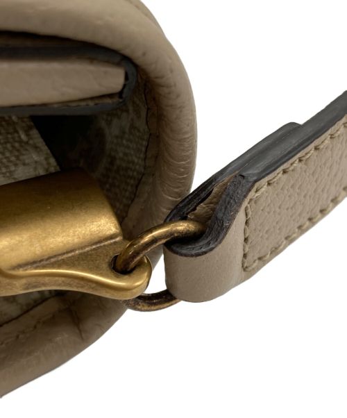 GUCCI（グッチ）GUCCI (グッチ) GGスプリームョルダーバッグ ベージュの古着・服飾アイテム