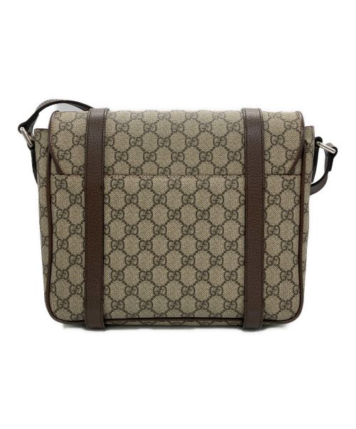 GUCCI（グッチ）GUCCI (グッチ) GGスプリームメッセンジャーバッグ ベージュの古着・服飾アイテム