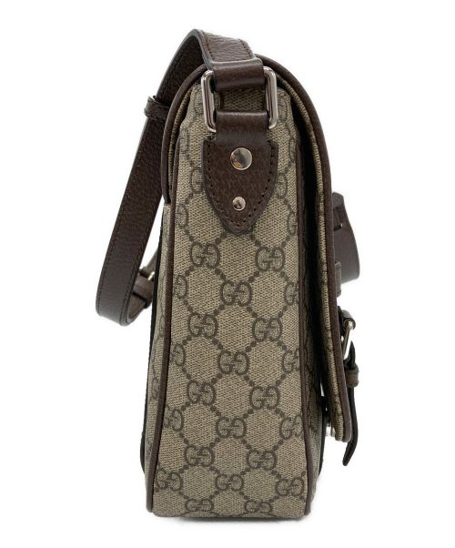 GUCCI（グッチ）GUCCI (グッチ) GGスプリームメッセンジャーバッグ ベージュの古着・服飾アイテム