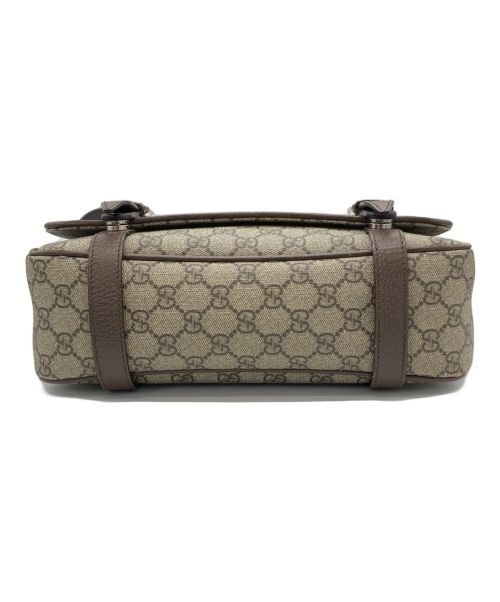GUCCI（グッチ）GUCCI (グッチ) GGスプリームメッセンジャーバッグ ベージュの古着・服飾アイテム
