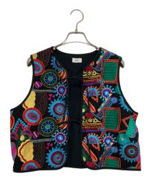 RHC Ron Herman（アールエイチシー ロンハーマン）の古着「Embroidery Vest」｜ブラック
