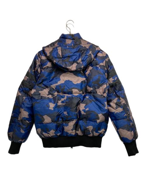 HYDROGEN（ハイドロゲン）HYDROGEN (ハイドロゲン) DOWN JACKET STAR ネイビー×ブラック サイズ:M 未使用品の古着・服飾アイテム