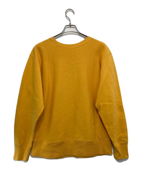 Champion（チャンピオン）Champion (チャンピオン) リバースウィーブクルーネックスウェット イエロー サイズ:XLの古着・服飾アイテム
