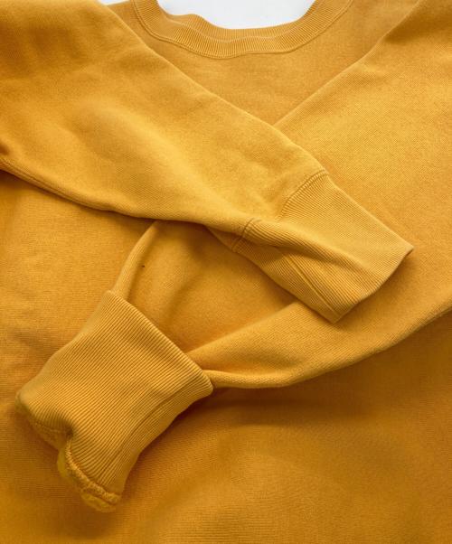 Champion（チャンピオン）Champion (チャンピオン) リバースウィーブクルーネックスウェット イエロー サイズ:XLの古着・服飾アイテム
