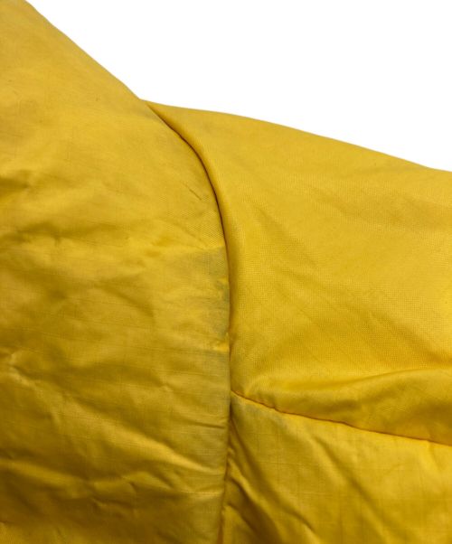 stussy（ステューシー）stussy (ステューシー) リバーシブルダウンジャケット ブラック×イエロー サイズ:Lの古着・服飾アイテム