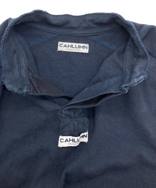 CAHLUMN（カウラム）CAHLUMN (カウラム) スウェット ネイビー サイズ:Mの古着・服飾アイテム
