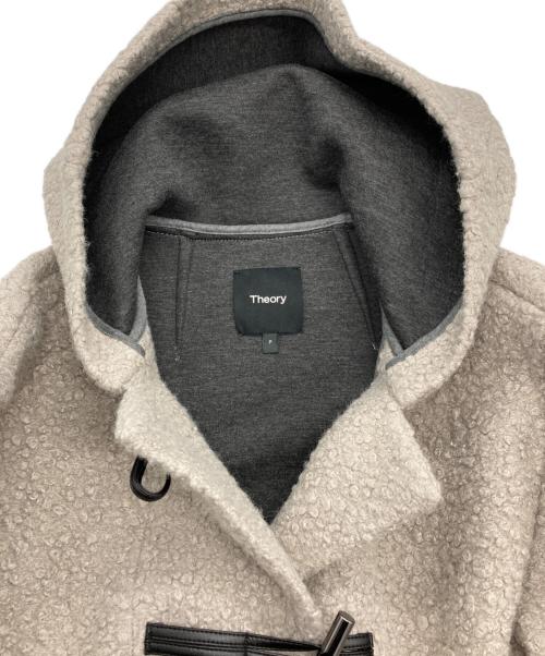theory（セオリー）theory (セオリー) DAWSON FAUX DUFFLE COAT/ ダッフルコート グレー サイズ:Pの古着・服飾アイテム