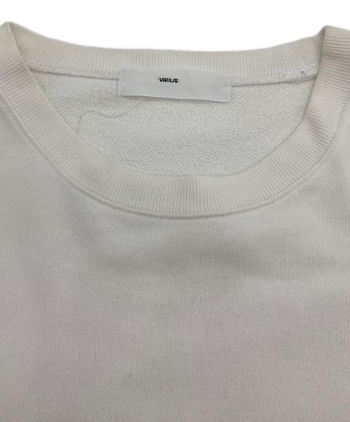 TOGA ARCHIVES（トーガアーカイブス）TOGA ARCHIVES (トーガアーカイブス) 東賀 Print logo sweat ホワイト サイズ:46の古着・服飾アイテム