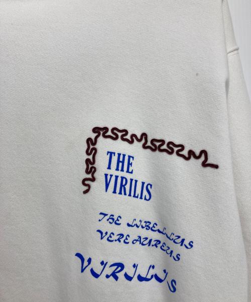 TOGA ARCHIVES（トーガアーカイブス）TOGA ARCHIVES (トーガアーカイブス) 東賀 Print logo sweat ホワイト サイズ:46の古着・服飾アイテム