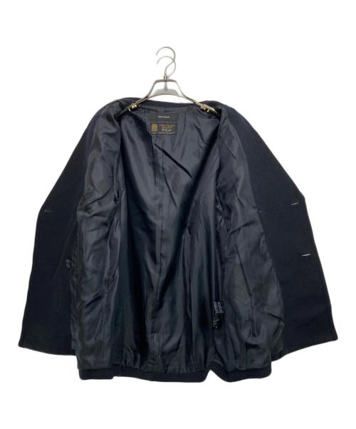 JOURNAL STANDARD（ジャーナルスタンダード）JOURNAL STANDARD (ジャーナルスタンダード) MANTECOダブルクロスPコート ネイビー サイズ:36の古着・服飾アイテム
