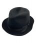 BORSALINO（ボルサリーノ）の古着「JUVENTUS ハット」｜ブラック