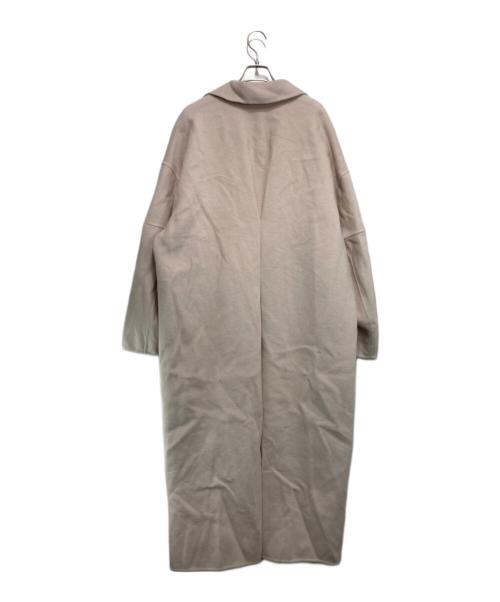 CHAROL（シャロル）CHAROL (シャロル) アウター オーバーサイズロングリバーコート ピンク サイズ:Mの古着・服飾アイテム