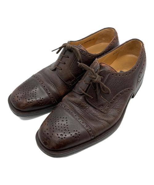 BALLY（バリー）BALLY (バリー) レザーシューズ ブラウン サイズ:5（1/2）の古着・服飾アイテム