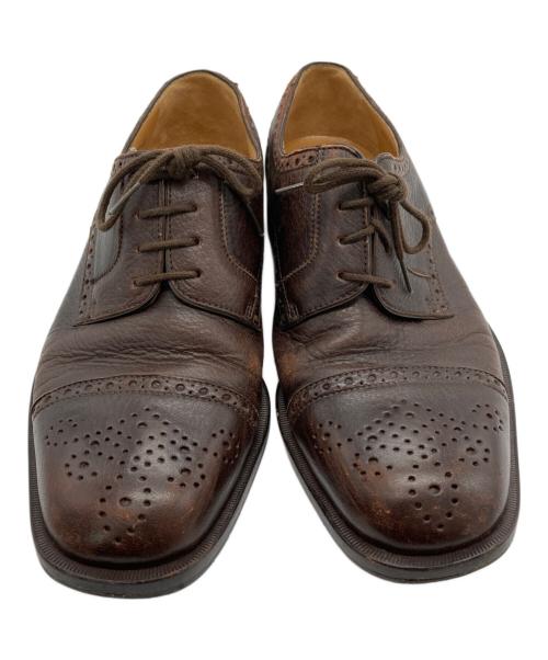 BALLY（バリー）BALLY (バリー) レザーシューズ ブラウン サイズ:5（1/2）の古着・服飾アイテム
