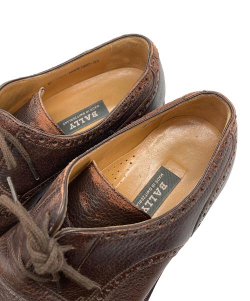 BALLY（バリー）BALLY (バリー) レザーシューズ ブラウン サイズ:5（1/2）の古着・服飾アイテム