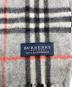 BURBERRY (バーバリー) カシミヤマフラー グレー：5000円