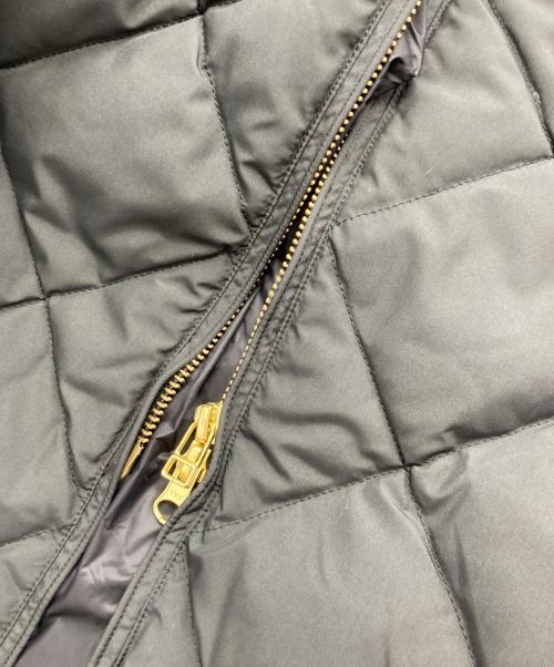 TAION（タイオン）TAION (タイオン) UNFILO (アンフィーロ) キルティングダウンジレ ブラック サイズ:記載なしの古着・服飾アイテム