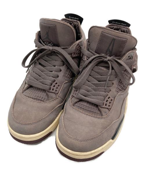 NIKE（ナイキ）NIKE (ナイキ) A MA MANIERE (ア・マ・マニエール) AIR JORDAN 4 RETRO SP/エアジョーダン 4 レトロ スペシャル/ミッドカットスニーカー ブラウン サイズ:24.5の古着・服飾アイテム