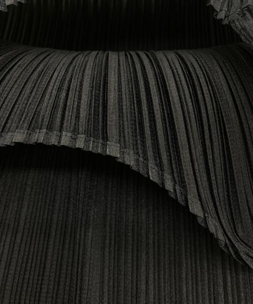 PLEATS PLEASE（プリーツプリーズ）PLEATS PLEASE (プリーツプリーズ) プリーツブラウス ネイビー サイズ:3の古着・服飾アイテム